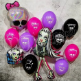 Набор шаров «Стиль Monster High»