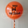 Стеклянный шар «Взгляд с характером»